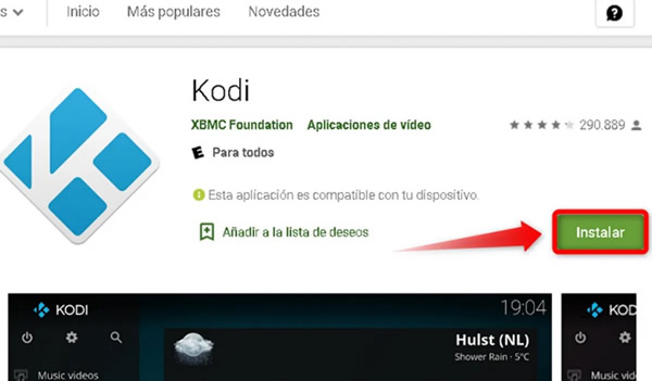 Kodi Play Store