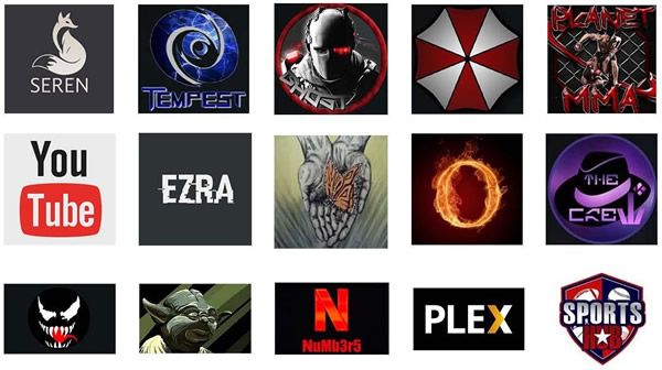 Logos de Add-ons más populares